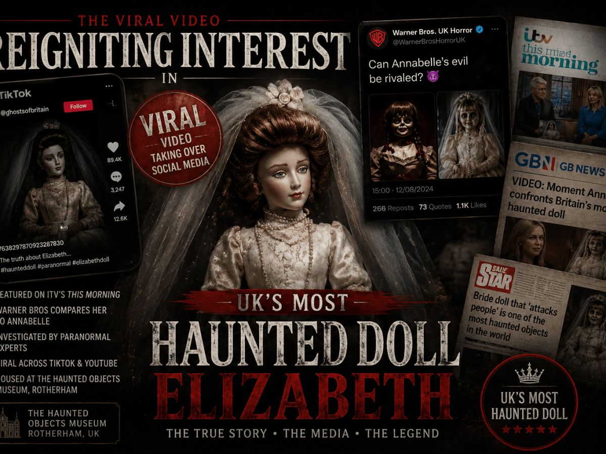 The Viral Elizabeth Video Bringing Britain’s Most Haunted Bridal Doll Back Into The&nbsp;Spotlight