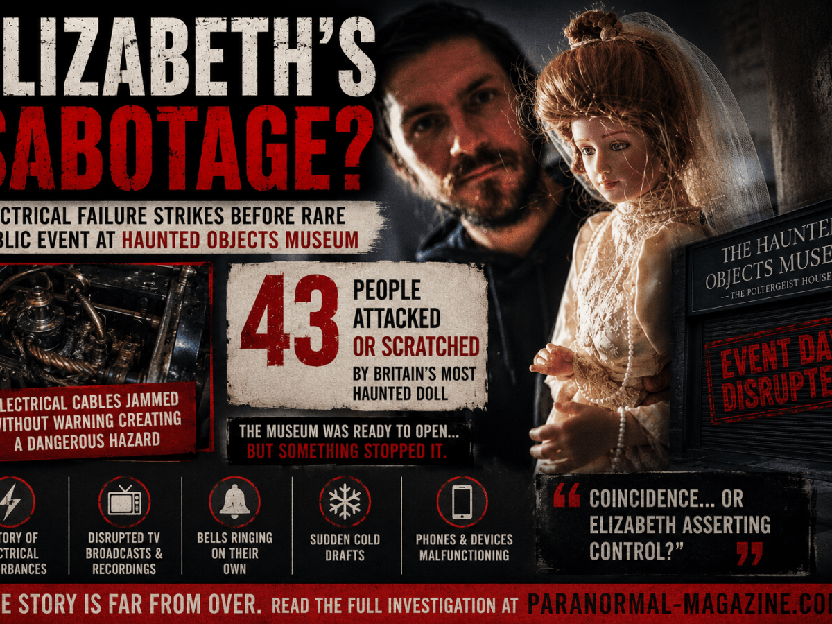 Elizabeth’s Lockout: Did Britain’s Most Haunted Doll Try To Stop Visitors&nbsp;Entering?