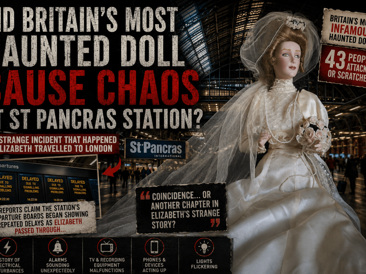 Did Britain’s Most Haunted Doll Cause Chaos At St Pancras&nbsp;Station?