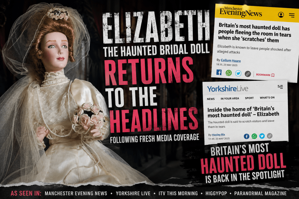 elizabeth haunted doll returns to the headlines,